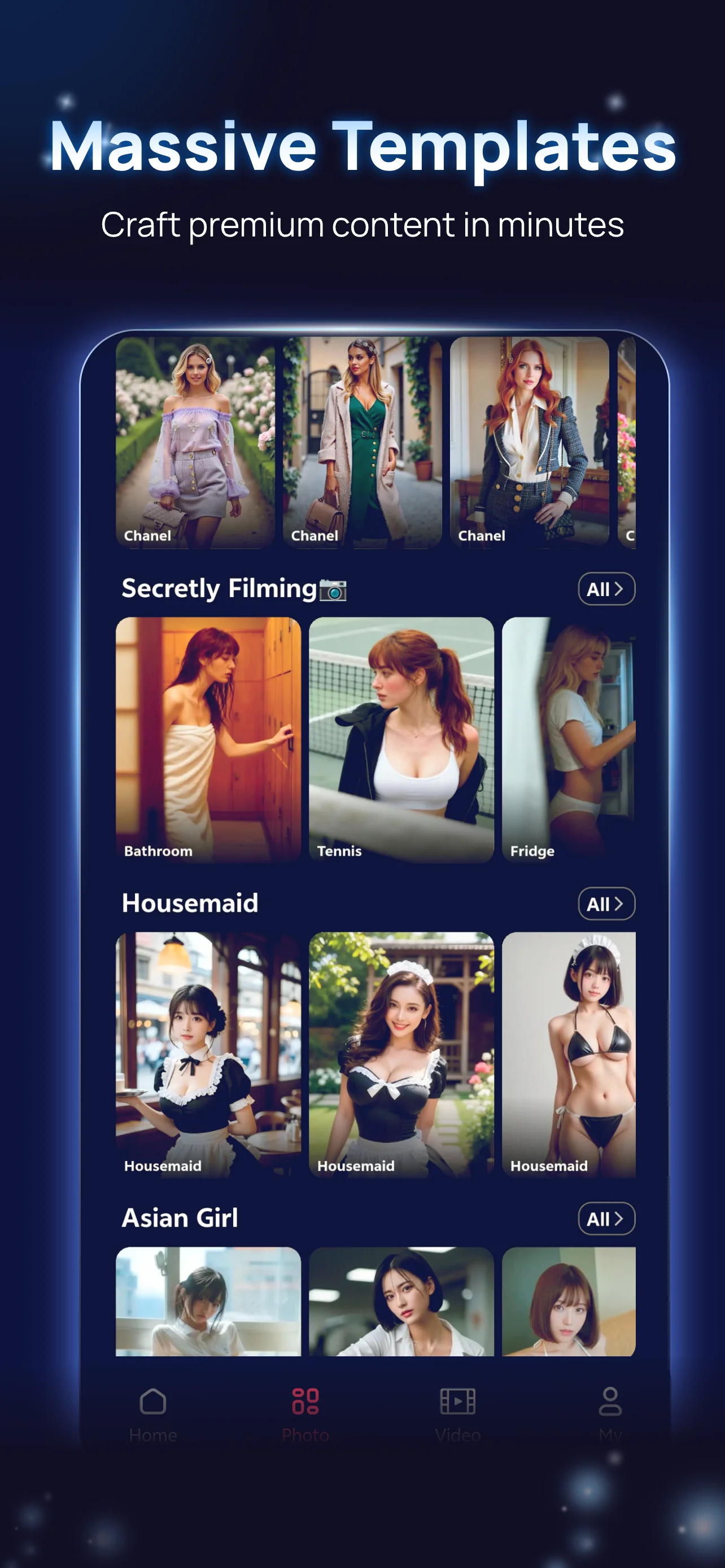 Rich templates